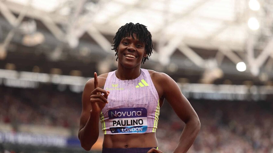 Marileidy Paulino es la favorita para ganar en los 400 metros femeninos en la Liga Diamante. (EFE)